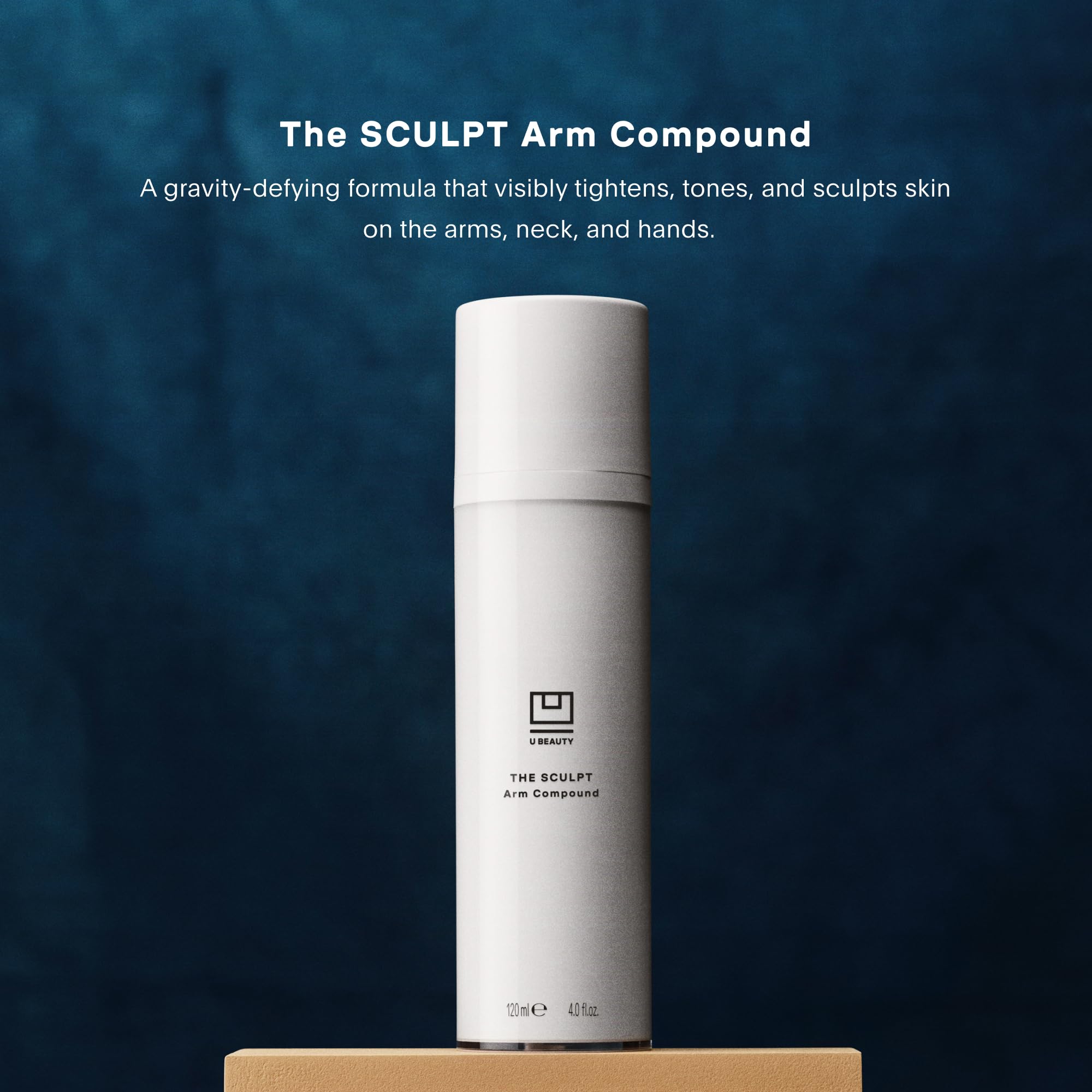 U Beauty SCULPT Arm Compound premium packaging front view.