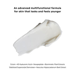 U Beauty SCULPT neck jar open reveals premium firming cream.