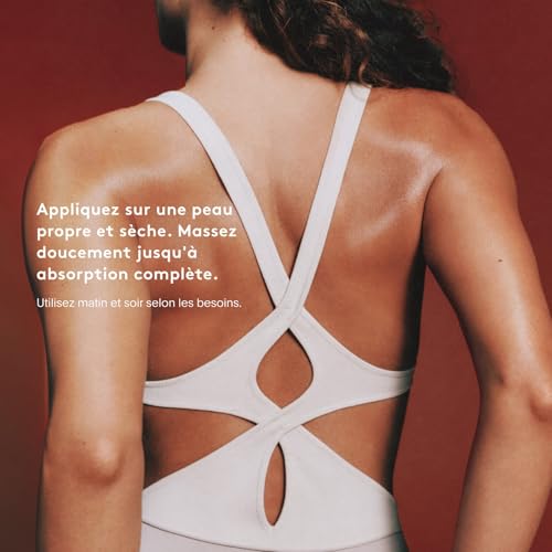 U Beauty The SUPER Body Hydrator ingredients visual highlight Niacinamide and Squalane for supple, resilient skin.