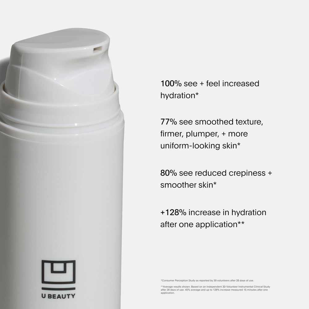 Texture closeup shows creamy, silky swipe ideal for daily body care.
