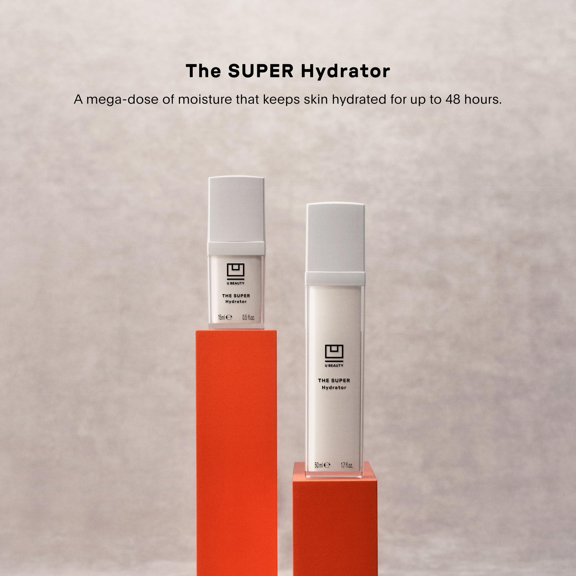 U Beauty The SUPER Hydrator grapeseed-oil ingredient emphasizes nourishing oils for soft skin.