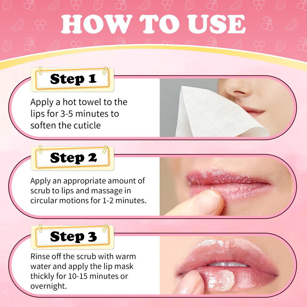 UAOE night lip mask application scene ready for overnight repair.
