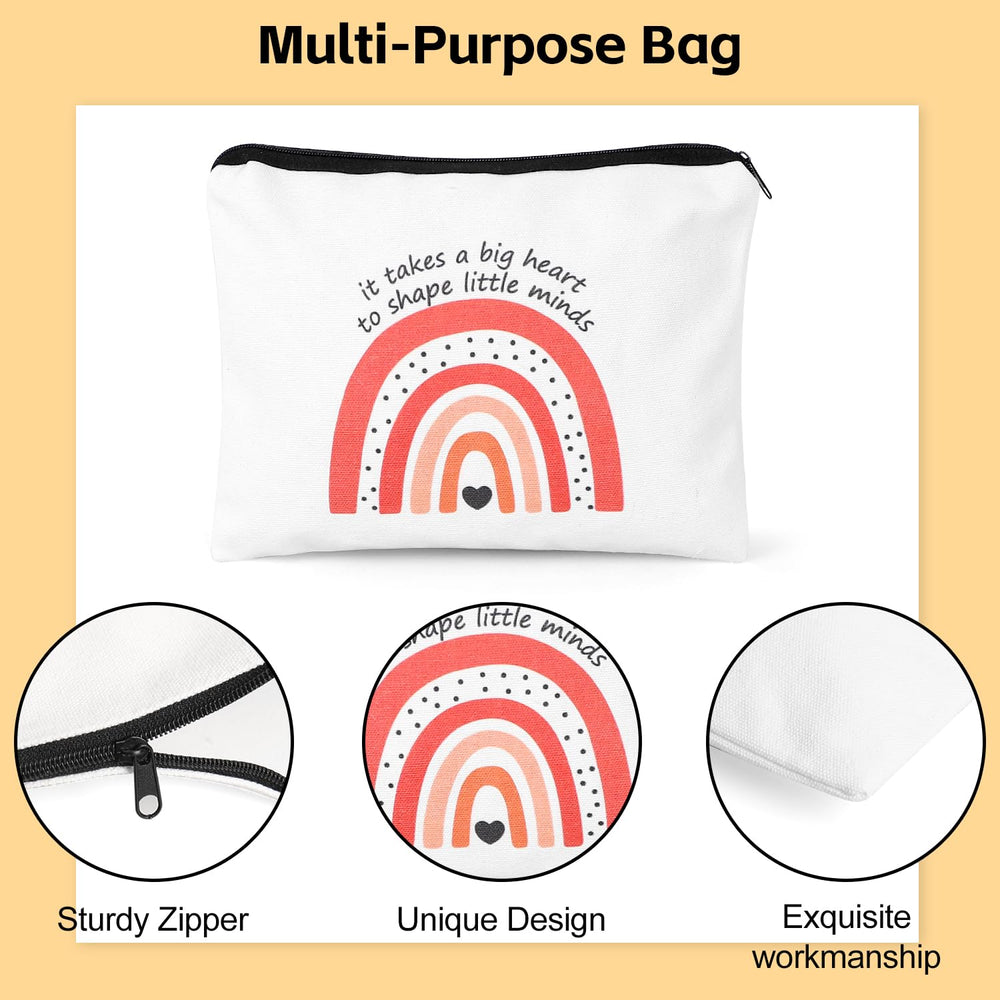 Bolsas de maquillaje estilo 2 de UAREHIBY, resistente para viaje diario