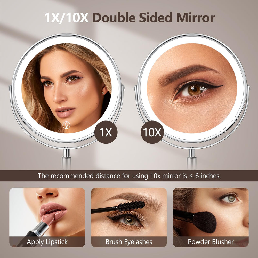 UBYMET 360-rotation lets you switch angles without moving the mirror.