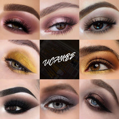 UCANBE 60 Colors Neutral Palette matte-warm tones ideal for natural daytime makeup