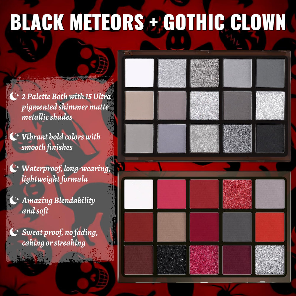 UCANBE Gothic Clown palette swatches for bold costume looks