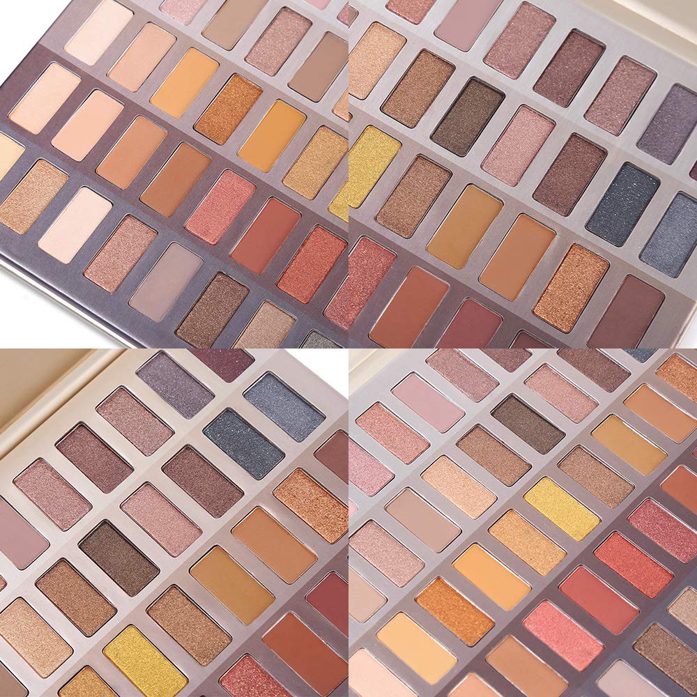 UCANBE Palette swatches highlight amber neutrals and bronze tones for smoky looks