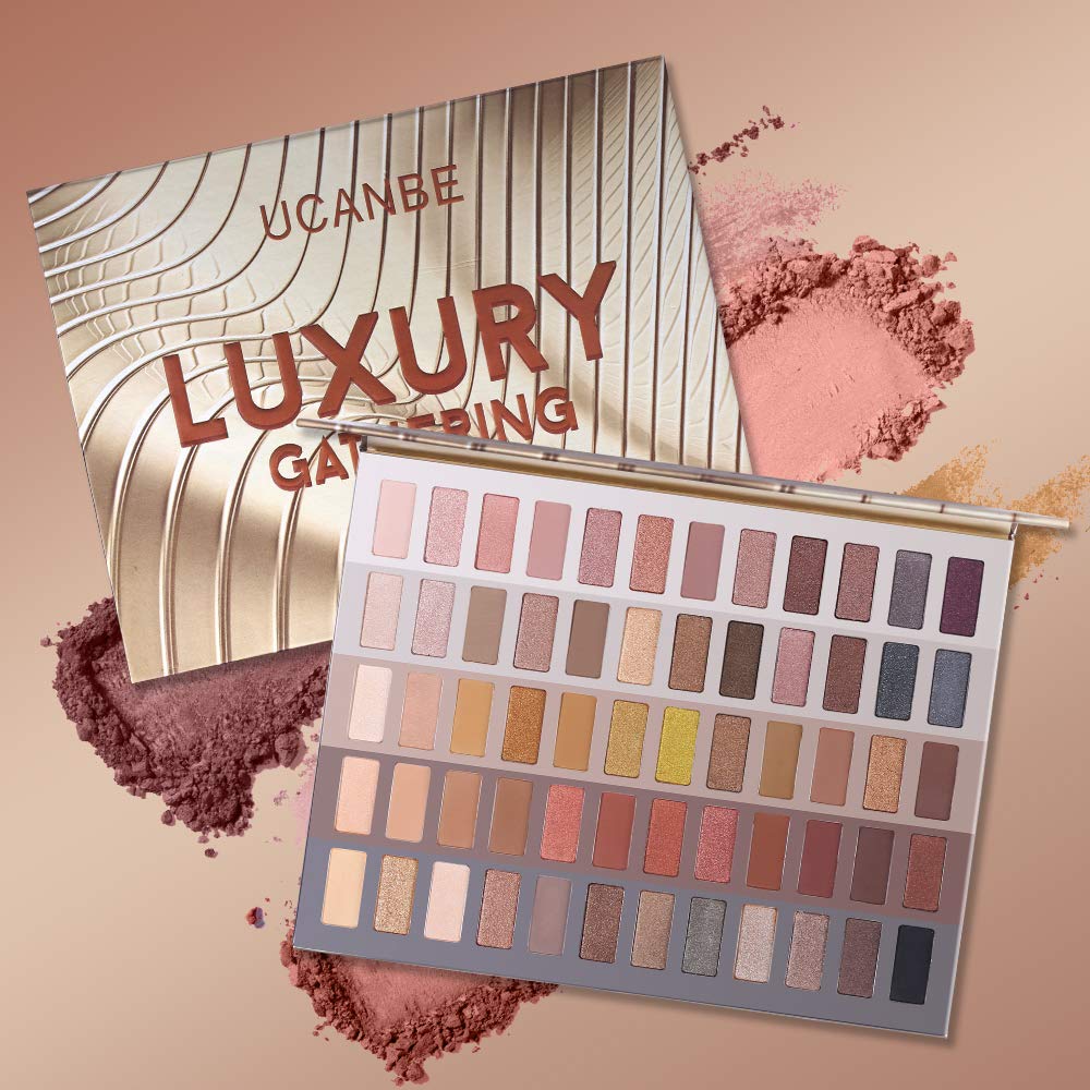 UCANBE Neutral Palette close-up of matte shades for smooth everyday transitions