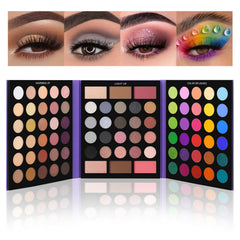 UCANBE Pretty All Set eyeshadow palette compact for on-the-go looks.