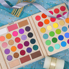 UCANBE Pretty All Set 86 shades close-up of matte tones for daily wear.