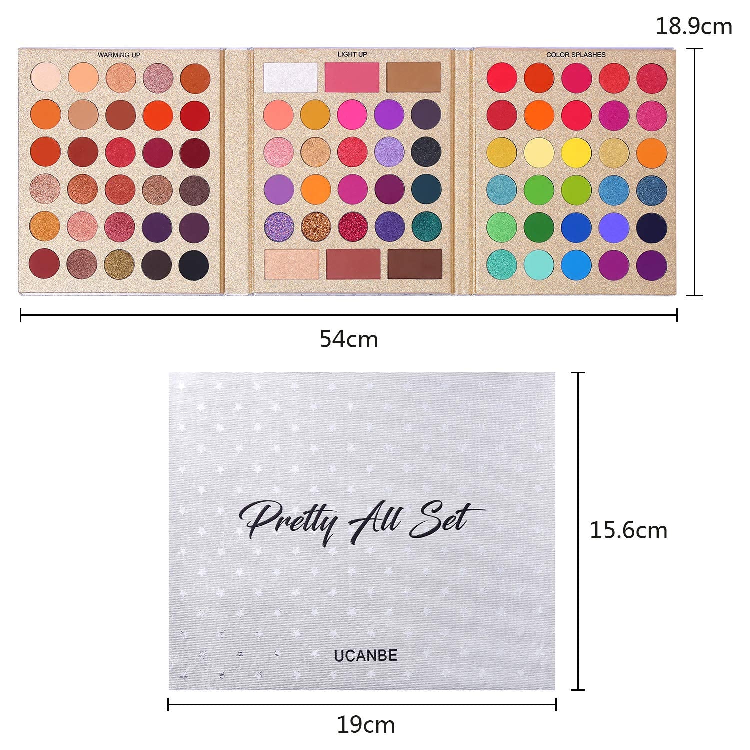 UCANBE water-resistant silky powder stays put through moisture