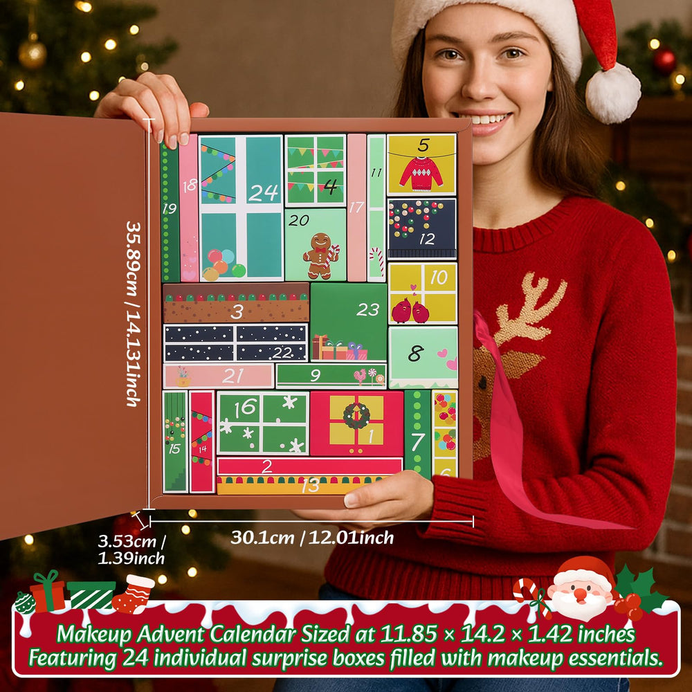 UCANBEMAKEUP makeup advent calendar 2025 unboxing captures daily surprise reveals