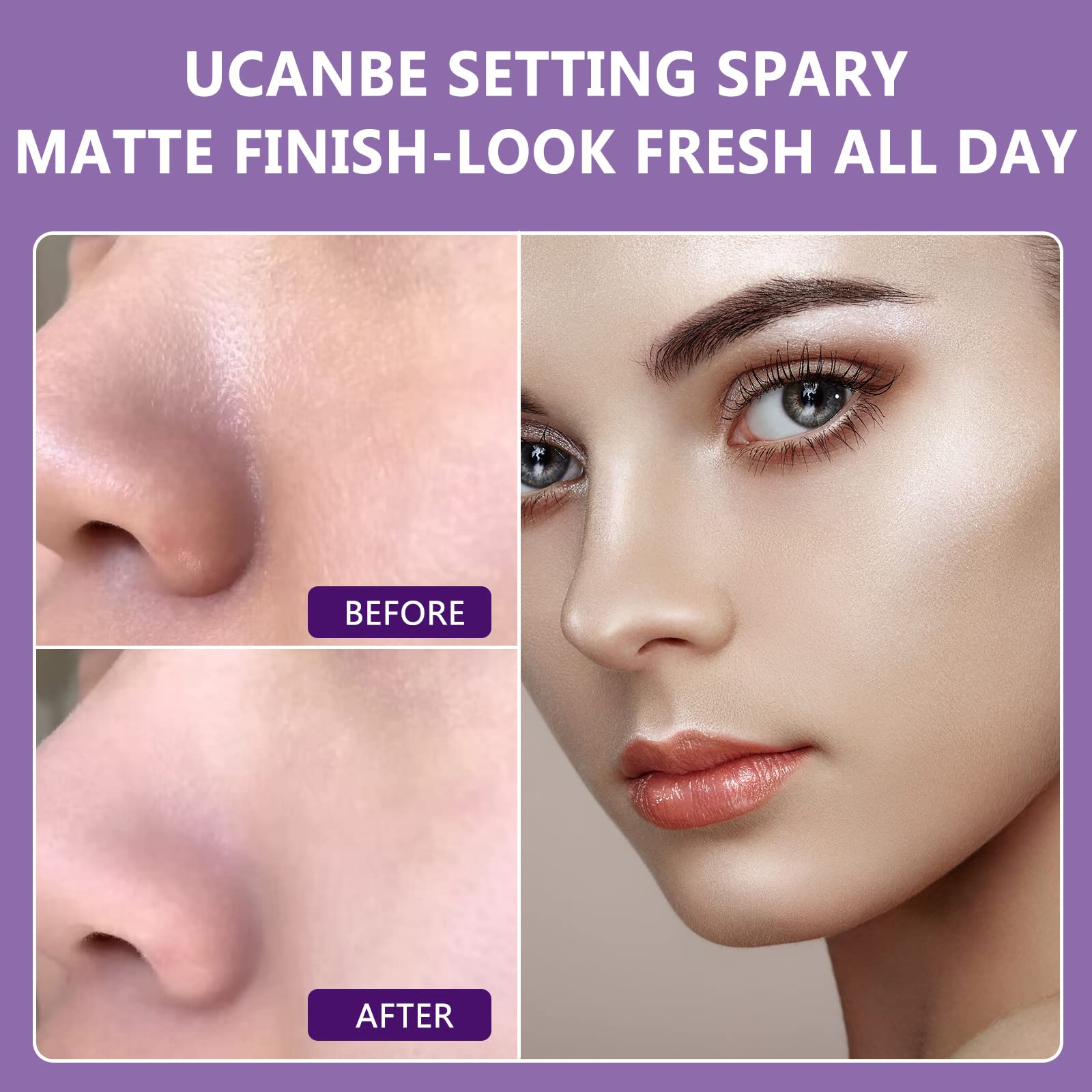 UCANBEMAKEUP sponge puff included for seamless makeup application