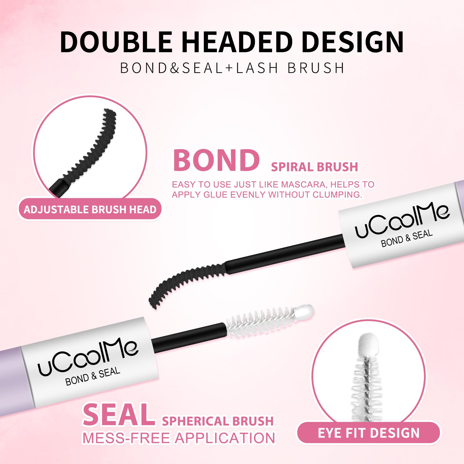 UCOOLME hypoallergenic formula packaging highlights gentle, irritation-minimizing design.