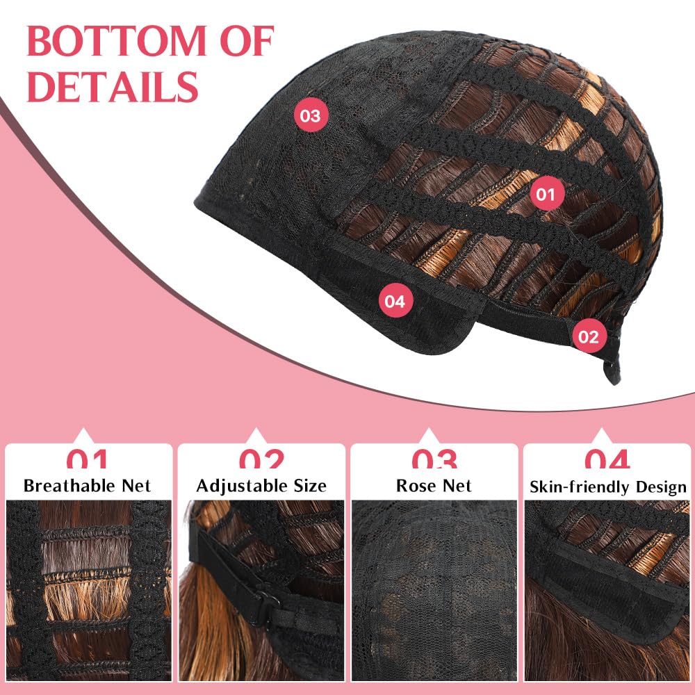 Ucubb short bob wavy wig with bangs photo 5 easy-care materials for lasting wear
