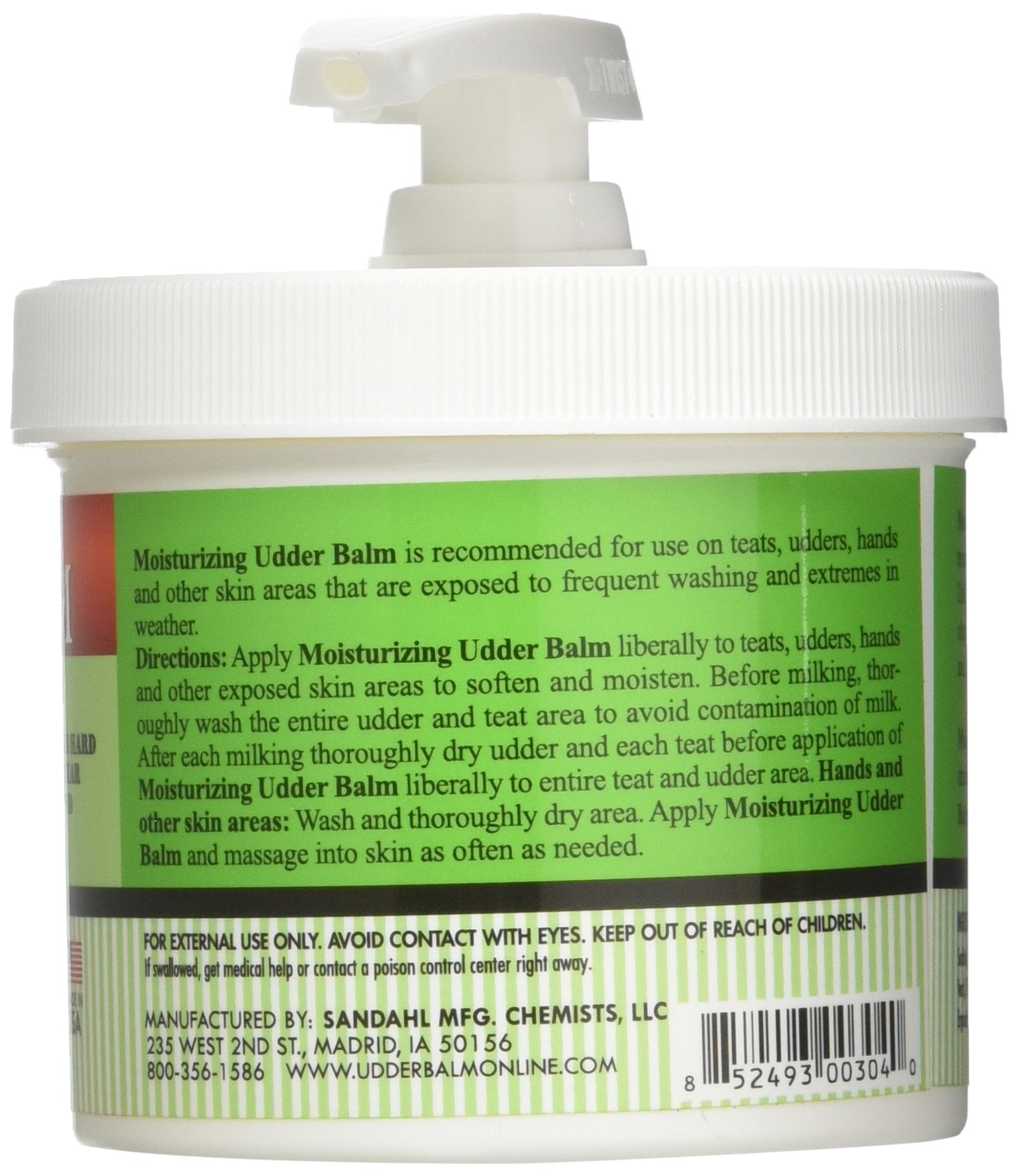 Udder Balm texture close-up showing rich hydration for dry skin