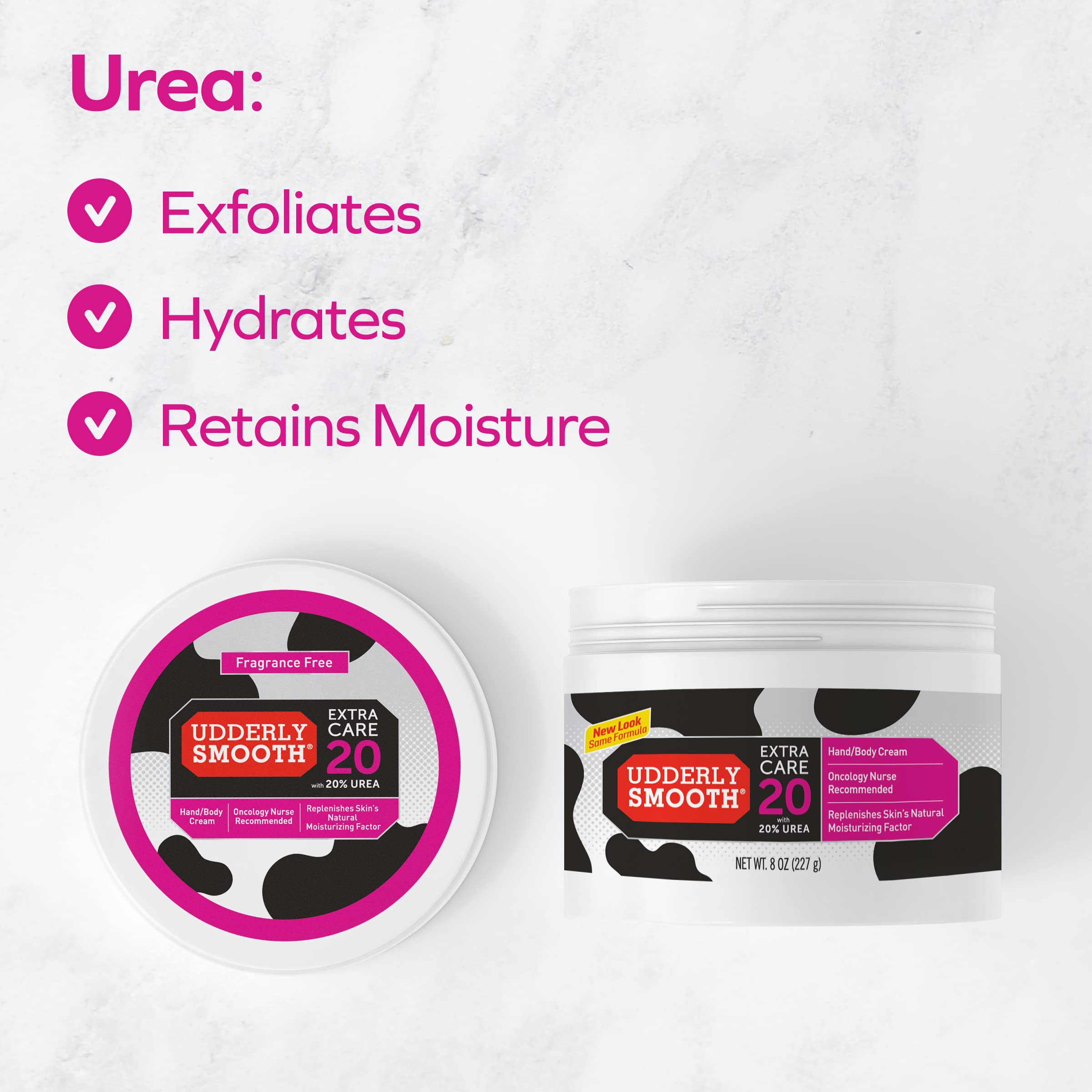 Udderly Smooth Made in USA logo showcases trusted heritage.
