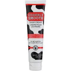 Udderly Smooth Udder Moisturizer Cream 4 oz tube front view for daily hydration
