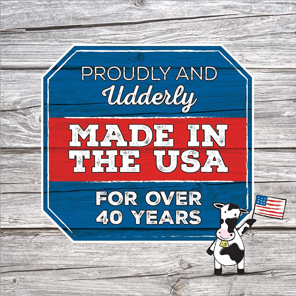 Non-greasy absorption demonstrated by Udderly Smooth on skin