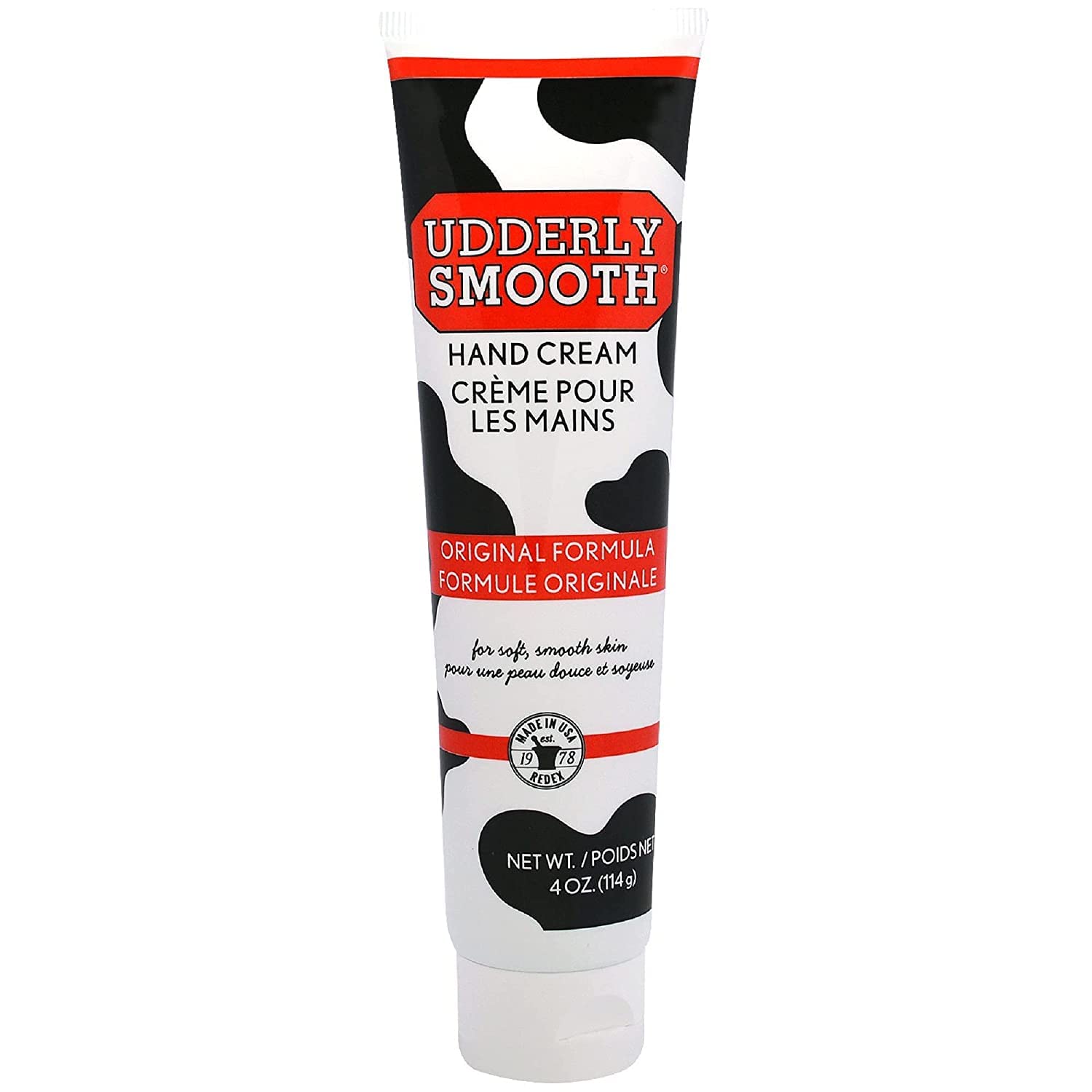 Silky-smooth skin after using Udderly Smooth moisturizer