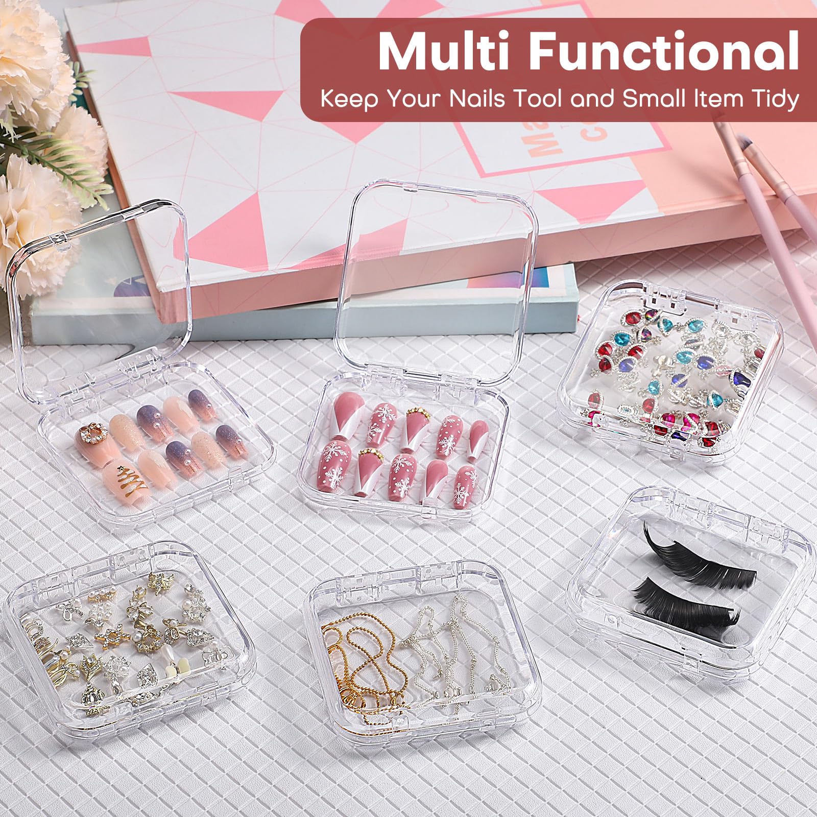 Udefineit easy-open nail box for fast, tidy access to tips