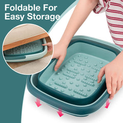 Udefineit foot bath basin 15L capacity shown for generous soaking space.