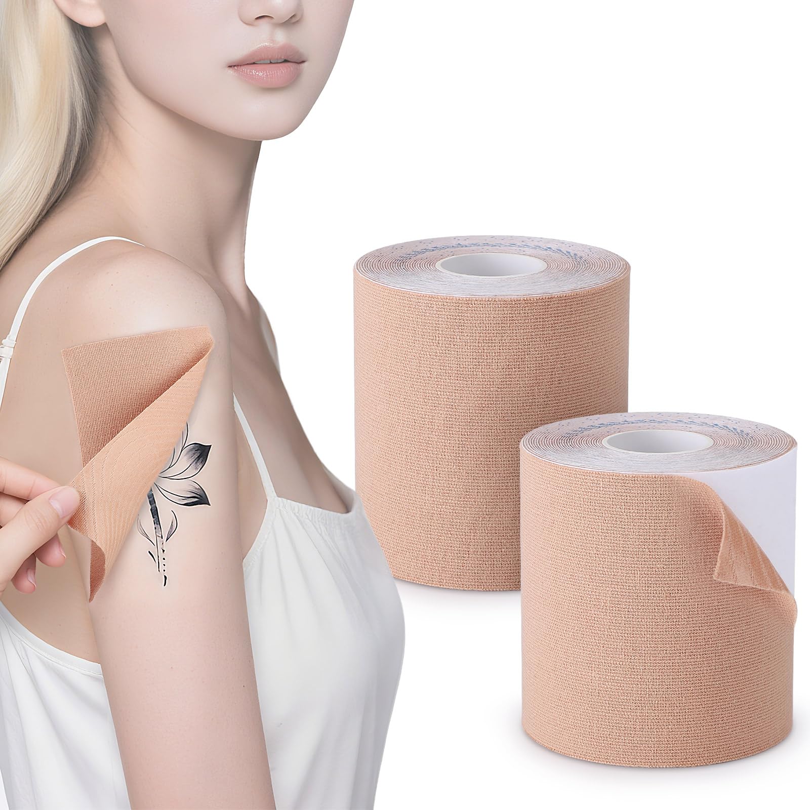 Udefineit tattoo cover-up tape easy removal without residue from skin