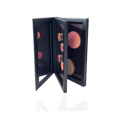 UDTIP double-layer palette open-book view for organized storage on the go.