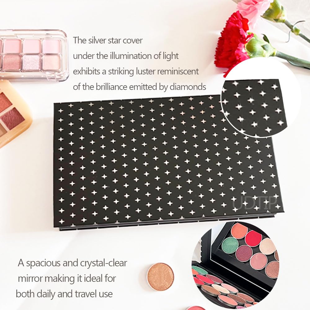 UDTIP compact two-tier design optimizes space for favorite shades.