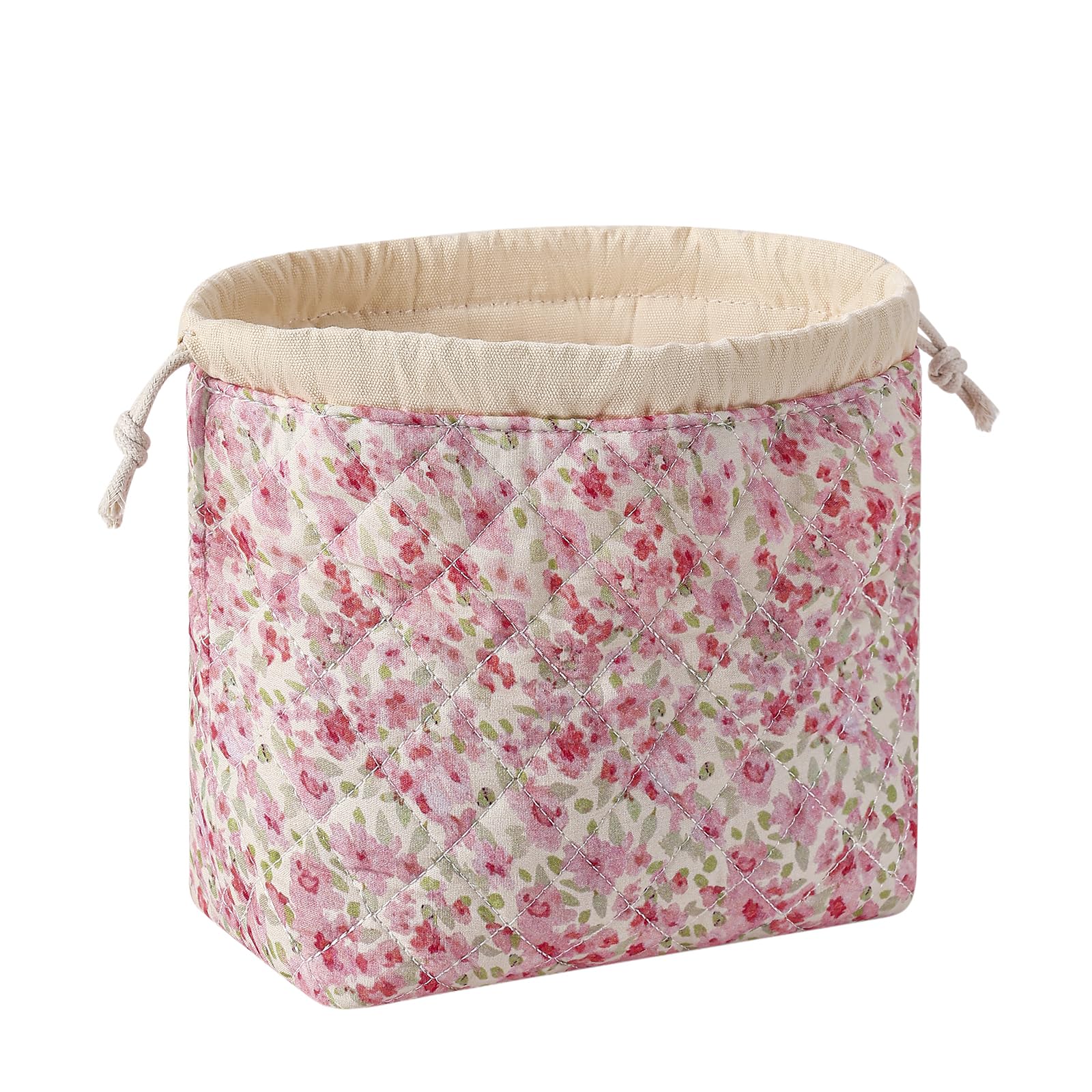 uekeboag canvas lining provides durable interior protection for cosmetics