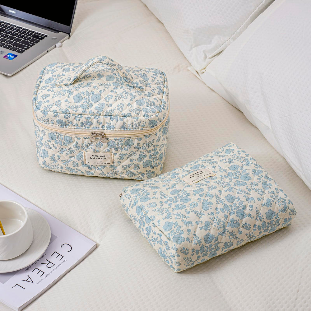uekeboag closeup-stitching reinforced zipper durable travel cosmetic bag you can trust.