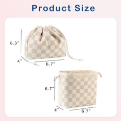 uekeboag coquette aesthetic travel toiletry bag packable exterior for stylish space-saving beauty storage