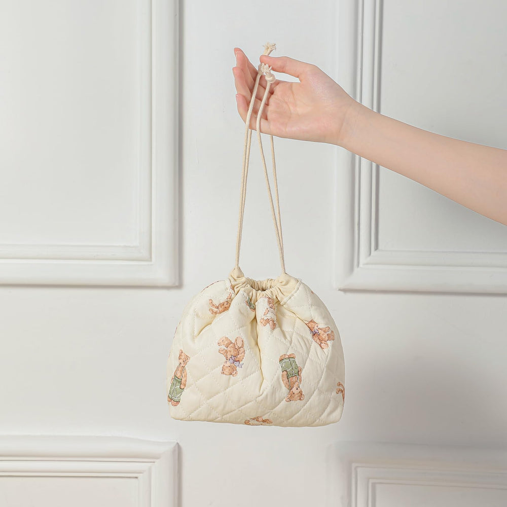 Uekeboag Coquette medium makeup bag ideal for daily skincare essentials