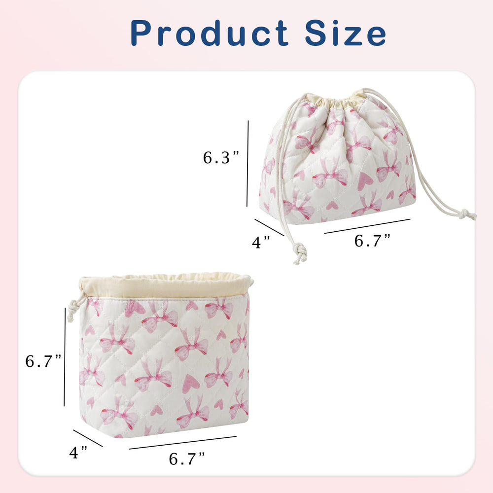 uekeboag makeup bag interior with durable canvas lining for protection and easy cleaning.
