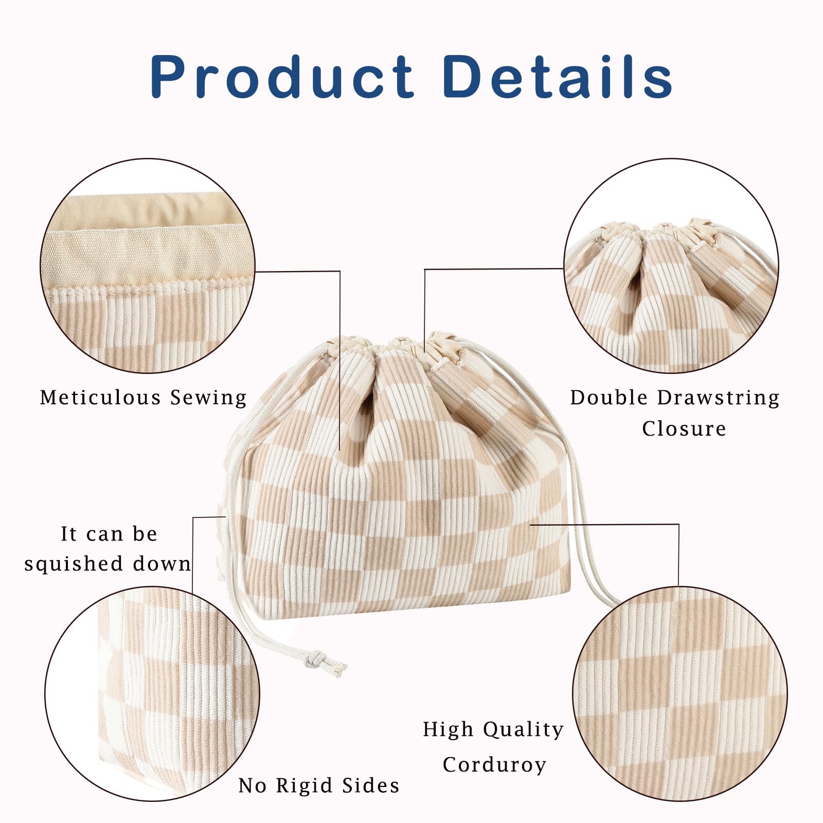 uekeboag travel cosmetic bag foldable and lightweight ideal for packing without adding bulk