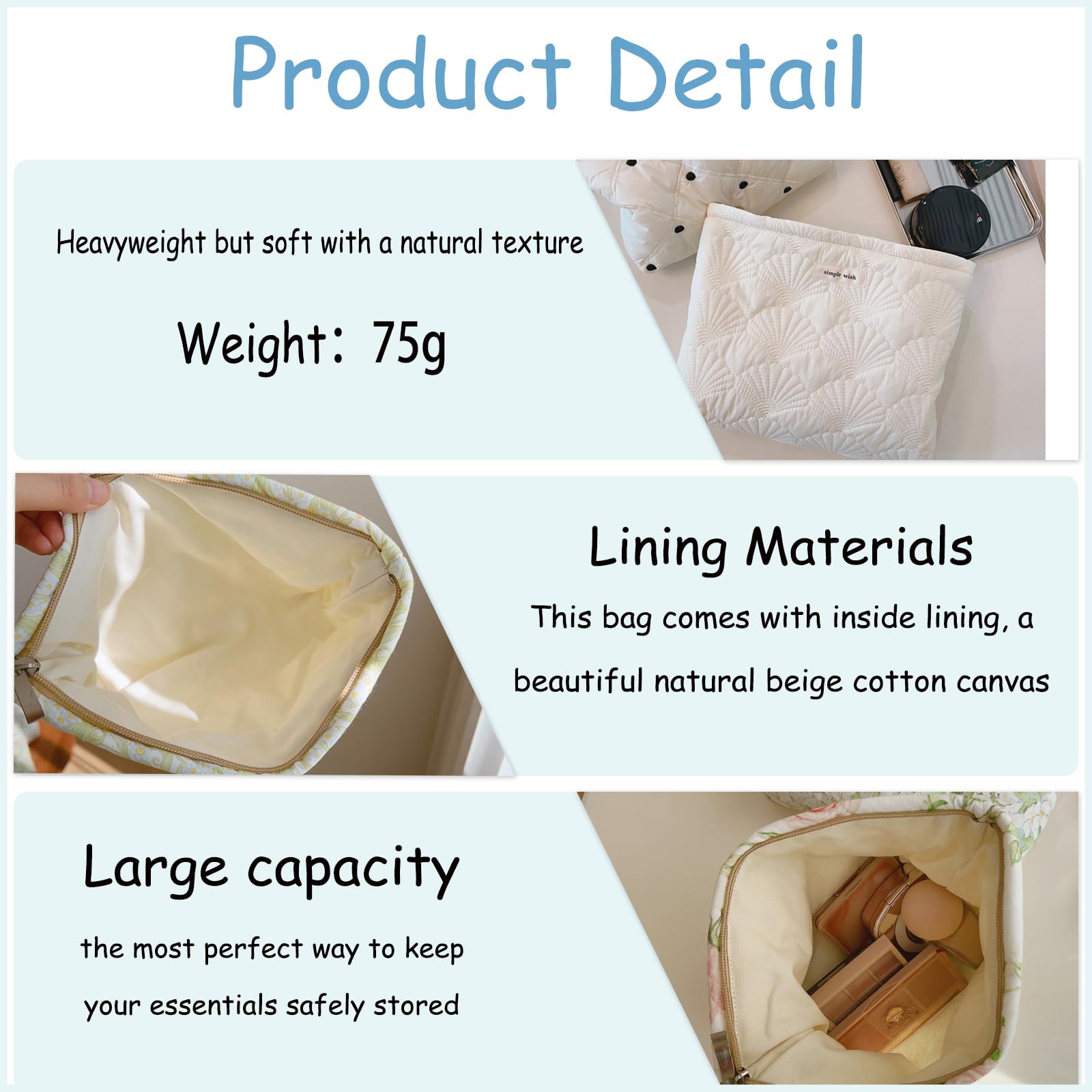 uekeboag travel toiletry bag foldable design for compact packing