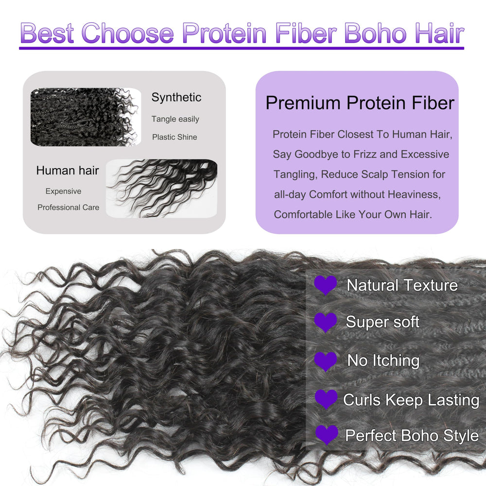 UENOKIPS Goddess Box Braids 14in lightweight design for all-day comfort