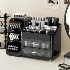 UFORU makeup organizer vanity open design enables effortless reach while styling.