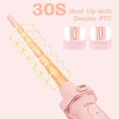 Ufree 5in1 1-inch wand for smooth, natural-looking waves