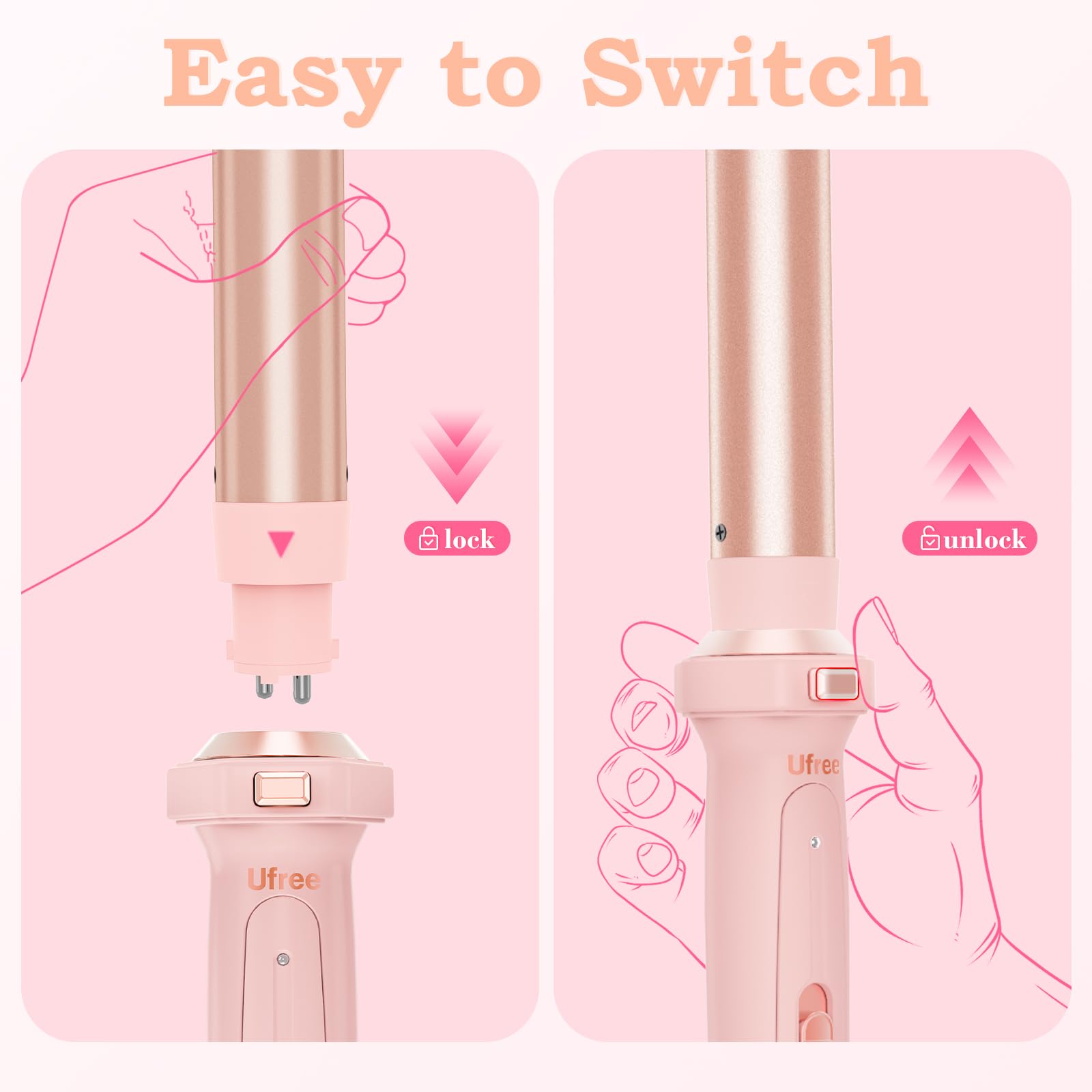 Ufree 5in1 dual-voltage travel-ready for worldwide styling