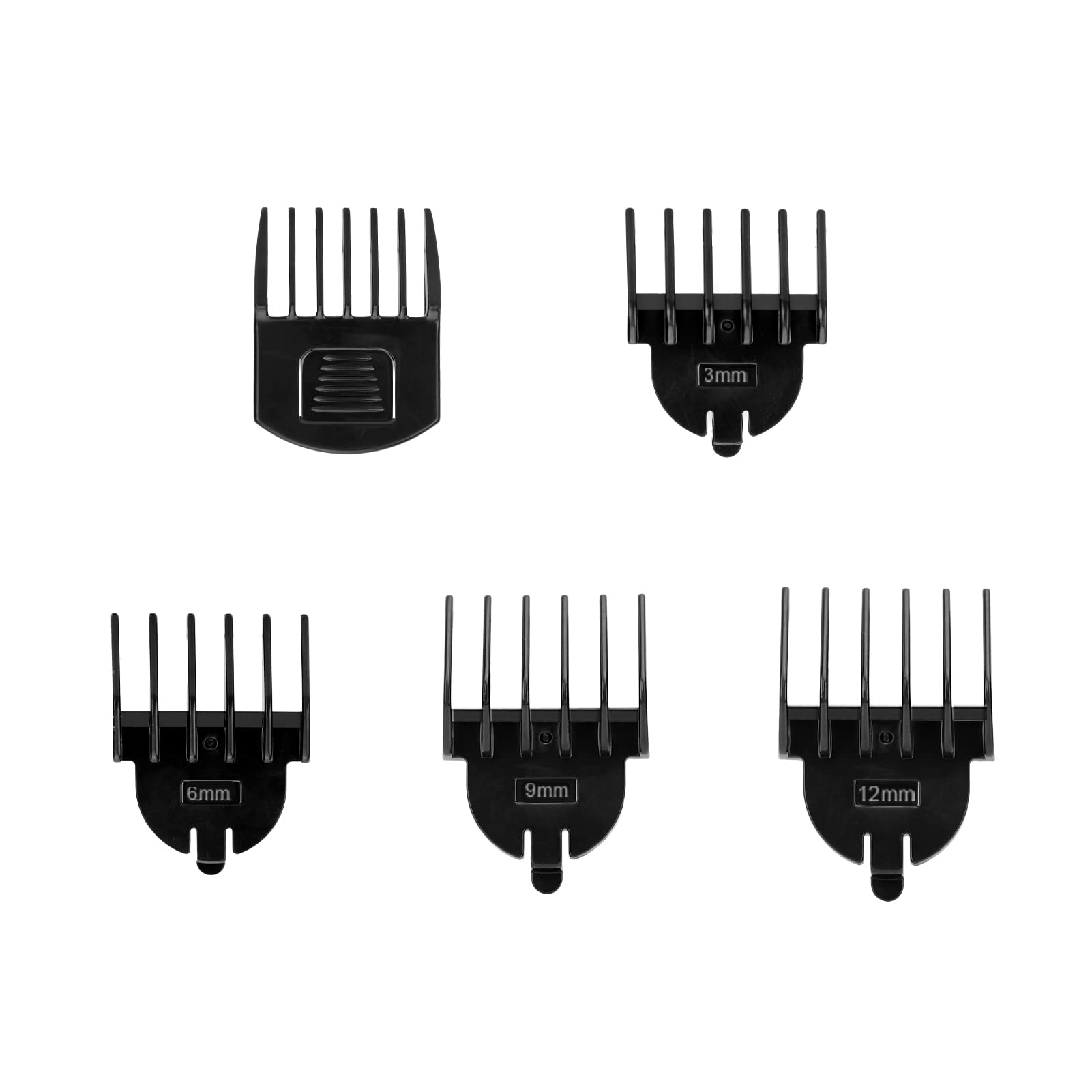 Ufree 5pcs hair clipper guard set for precise trimming and easy maintenance