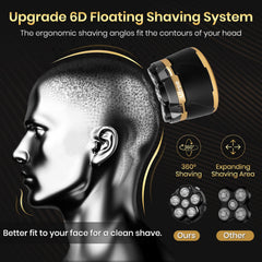 Ufree bald head shaver suitable for wet and dry use