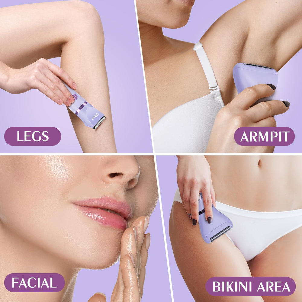 Ufree bikini trimmer foil head provides smooth trimming protection