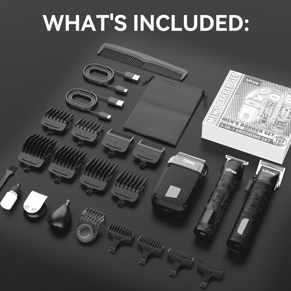 ufree ergonomic metal body design offers a secure, comfortable grip