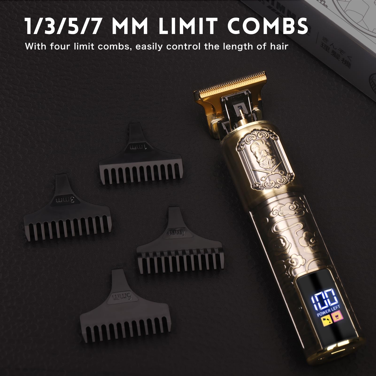 Ufree ergonomic-trimmer design showcased as a versatile grooming tool