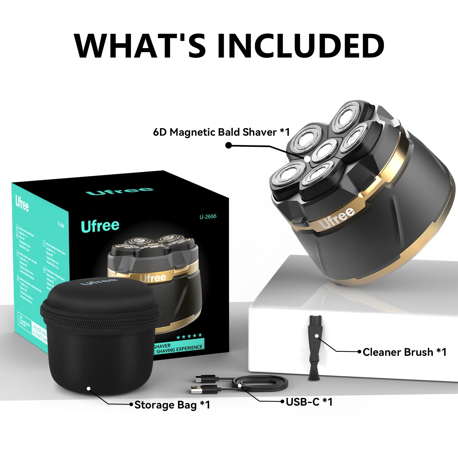Ufree gift-ready grooming kit ideal for men