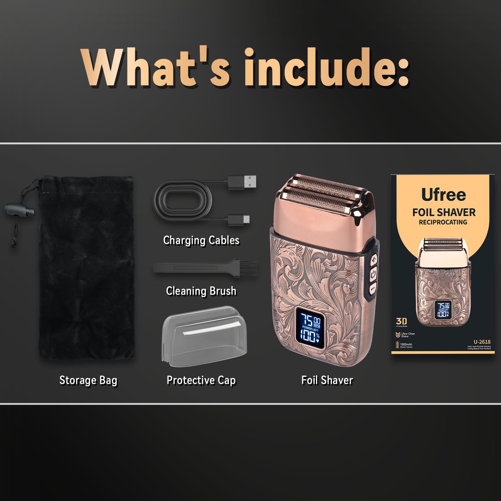 Ufree gift-ready packaging makes a thoughtful present for men.