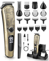 Ufree gifts men beard trimmer with charging stand - organized charging dock for travel.