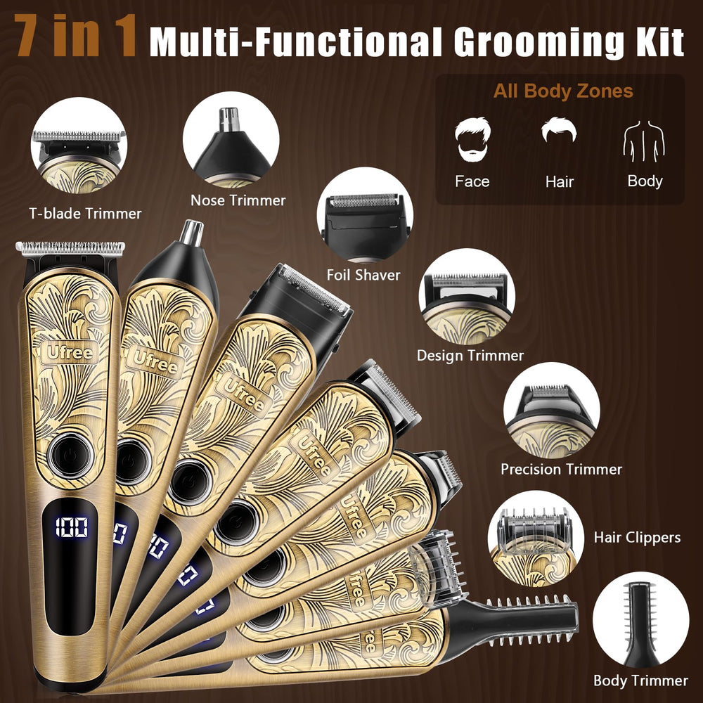 Ufree grooming kit gift-ready box - ideal gifting for men.