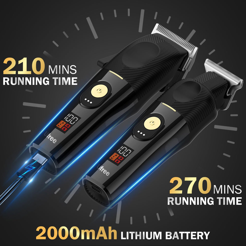 ufree hair clippers fade lever enables smooth blends from 0.5 to 2 mm